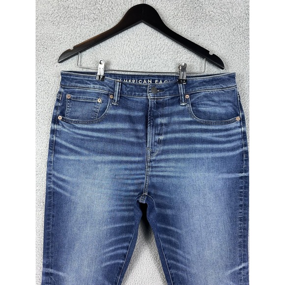 American Eagle Jeans Mens 36x34 Blue Medium Wash AirFlex+ Athletic Fit Stretch